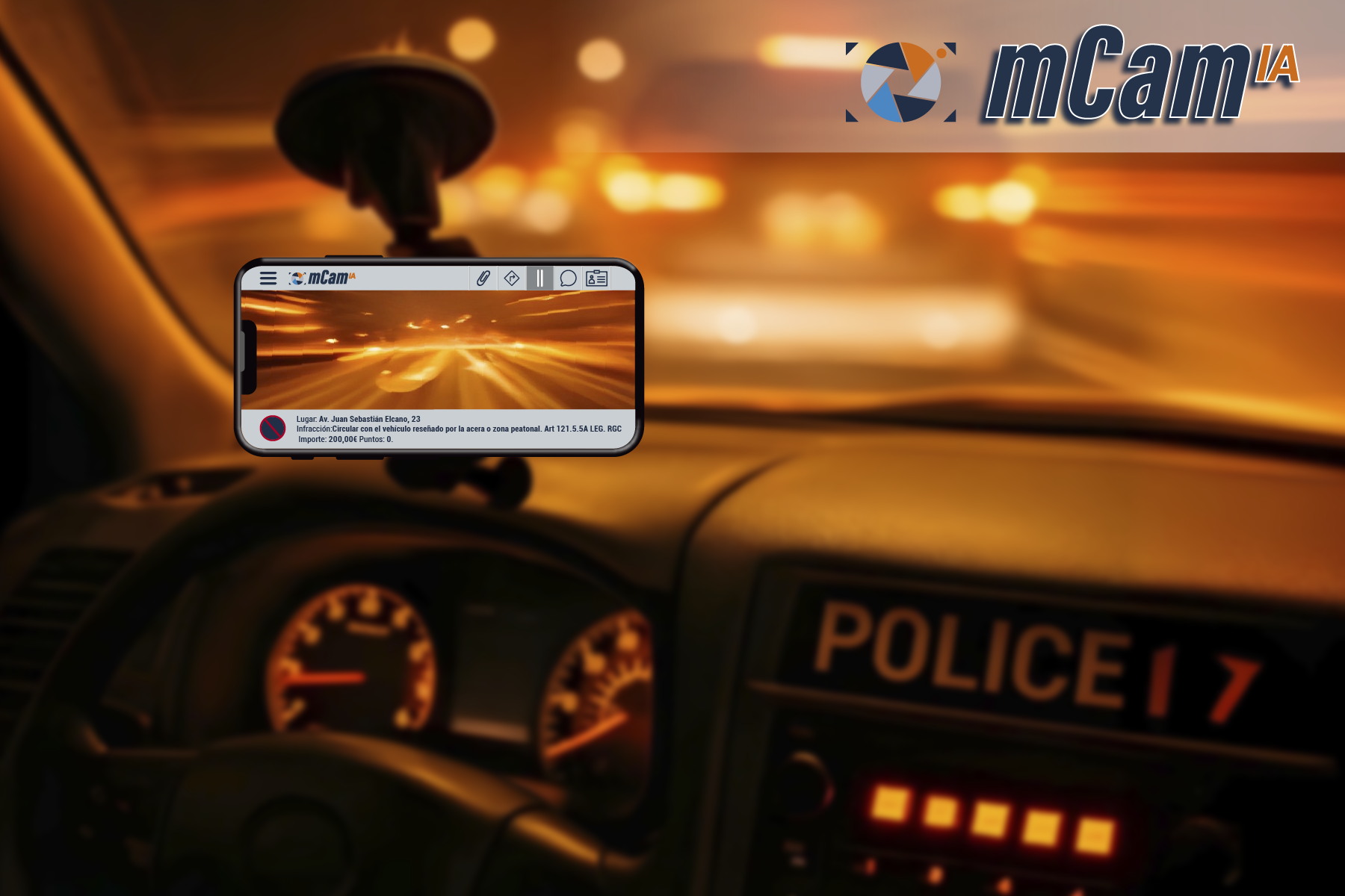 lector móvil de matrículas, lector de matrículas policía, aplicación policía lector matrículas, OCR matrículas, LPNR matrículas